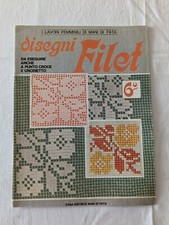 Disegni filet rivista usato  Gavorrano