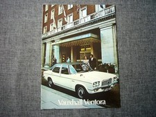 Vauxhall ventora brochure for sale  LONDON