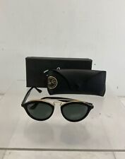 Óculos de sol Ray-Ban RB 4257 601/71 preto tom dourado Itália comprar usado  Enviando para Brazil