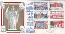 Buste primo giorno usato  Roma