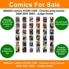 2000ad comics 1200 for sale  SKEGNESS
