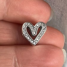 Charm pandora cuore usato  Novara