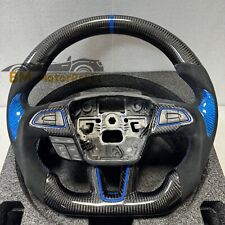 Volante de fibra de carbono compatível com Ford Focus RS ST MK3 2015-2018 com botões comprar usado  Enviando para Brazil