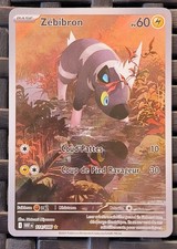 Carte pokémon zébibron d'occasion  Nice-