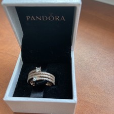 Pandora ring rosé gebraucht kaufen  Zossen