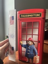 Novo Urso Paddington no Peru Cabine Telefônica Balde de Pipoca Estanho Studiocanal comprar usado  Enviando para Brazil