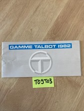 Talbot 1982 horizon d'occasion  Decize