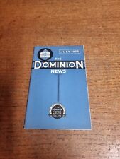 Vintage dominion news for sale  LINCOLN