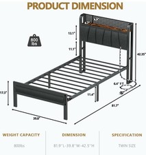 Twin size bed for sale  Ocoee