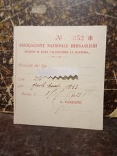 militaria bersaglieri usato  Villa Santo Stefano
