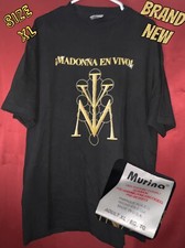 Camisa vintage 2001 Madonna Drowned World Tour XL En Vivo concerto banda ao vivo HBO comprar usado  Enviando para Brazil