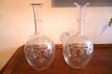 Paire carafe cristal d'occasion  Bonnelles