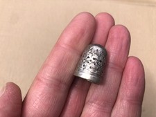 Vintage silver thimble for sale  OSSETT