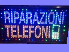 Insegna led 65x35 usato  Italia