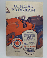 Raro 1922 AAA National Championship Auto Car Race Programa Oficial Cotati, usado comprar usado  Enviando para Brazil