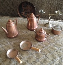 Lot copper miniatures for sale  Huntington Beach