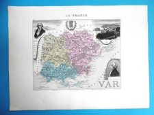 Var carte géographique d'occasion Var carte géographique d'occasion  Toulon-