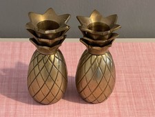 Pair solid brass for sale  PENARTH