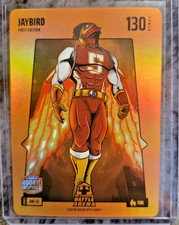 Jayden Daniels Jaybird Bo Jackson Battle Arena laranja Battlefoil SP #OBF-53 comprar usado  Enviando para Brazil