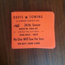 Vintage davis towing for sale  Joshua Tree