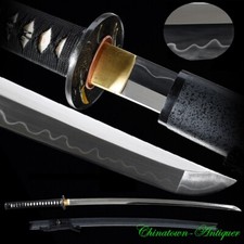Usado, Espada samurai japonesa Nodachi Katana T10 argila de aço lâmina de hamon temperada #3075 comprar usado  Enviando para Brazil