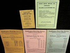 horsburgh bus timetables for sale horsburgh bus timetables for sale WALSALL