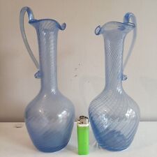 Coppia caraffe vetro usato  Mondovi