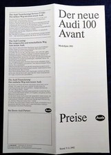 Audi 100 also d'occasion  Expédié en Belgium