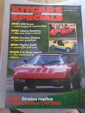 Kitcars specials jul for sale  KINGS LANGLEY