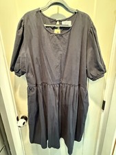 Vestido feminino Tradlands Nico 2.0 manga balão preto desbotado - 3X comprar usado  Enviando para Brazil