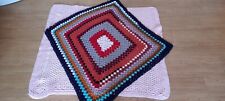 Vintage crotchet blanket for sale  WALSALL