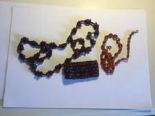 Amber cloured necklaces for sale  RETFORD