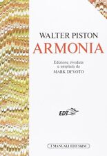 Armonia walter piston usato  Monte San Giusto