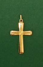 Croix poinçon plaqué d'occasion  Vézelay