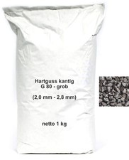 Strahlmittel hartguss kantig gebraucht kaufen  Wuppertal