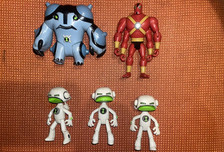 Bonecos Ben 10 Omniverse X5.  Parafuso de canhão, eco eco, quatro braços comprar usado  Enviando para Brazil