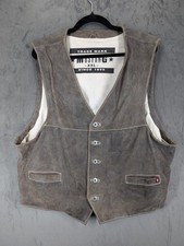 Mustang leather vest for sale  CHATHAM
