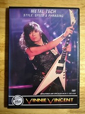 Vinnie Vincent Invasion - Metal Tech - Estilo velocidade e frase 1988 DVD KISS comprar usado  Enviando para Brazil