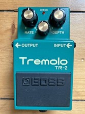 Boss tremolo pedal for sale  PLYMOUTH