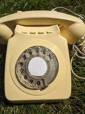 Cream rotary dial for sale  MORDEN