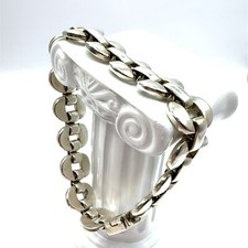 Pulseira Taxco México 950 prata 8 polegadas 15,5 mm elos largos - 57,4 gramas comprar usado Pulseira Taxco México 950 prata 8 polegadas 15,5 mm elos largos - 57,4 gramas comprar usado  Enviando para Brazil