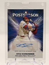 Usado, 2025 Topps Postseason Performance Auto Kyle Schwarber /50 Phillies comprar usado  Enviando para Brazil