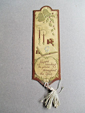 Bookmark christmas greetings for sale  NORWICH