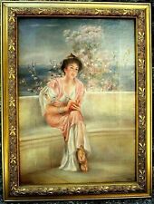 Antico dipinto olio usato  Varallo Pombia