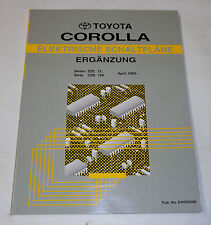 Diagramas de fiação elétrica manuais de oficina Toyota Corolla de 04/2003 comprar usado  Enviando para Brazil