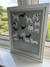 Terriers framed print for sale  MACCLESFIELD