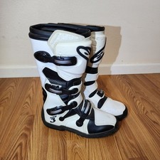 Alpinestars Tech 3 Botas Masculinas Tamanho 11 Branco Preto Motocross Motocicleta Bicicleta Suja comprar usado  Enviando para Brazil