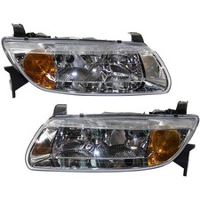 Conjunto de faróis para 2001-2002 Saturn L200 L300 lado motorista/passageiro com lâmpada comprar usado  Enviando para Brazil