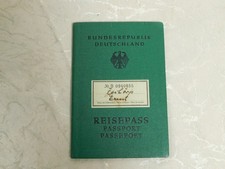 Reisepass bundesrepublik deuts gebraucht kaufen  Wilhelmsdorf