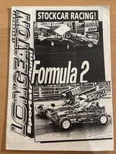 Stock car programme for sale  BURTON-ON-TRENT